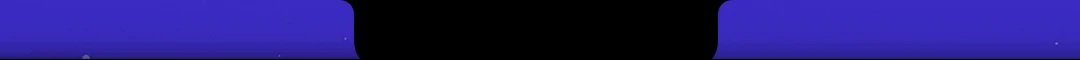 The centre of a menu bar with no notch in it and a small black pill in the middle, drawn by Crest